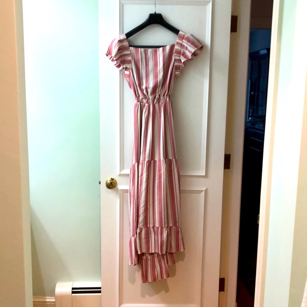 Maeve by Anthropologie cross back dress with pockets, size S